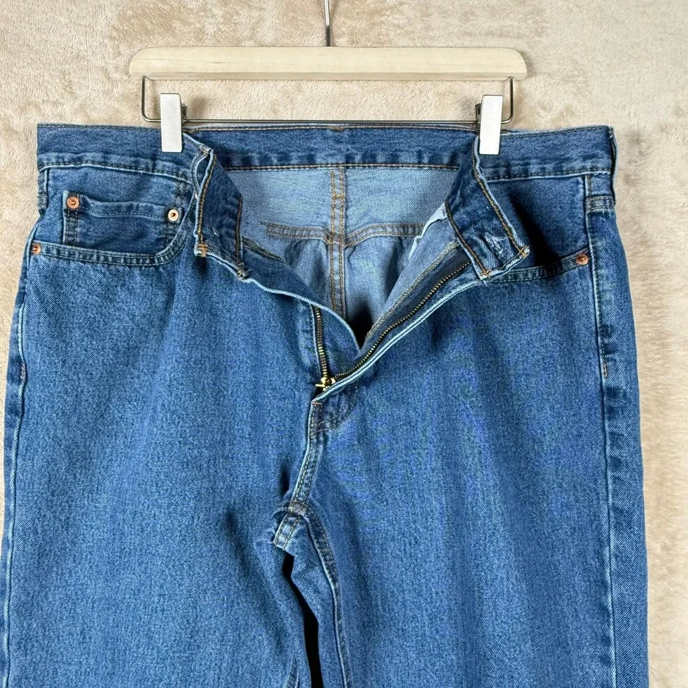 Levi's 541 Athletic Fit‎ Jeans Mens W38 L32 Comfort Stretch Blue Denim